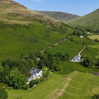 Aerial View of Butt Lodge