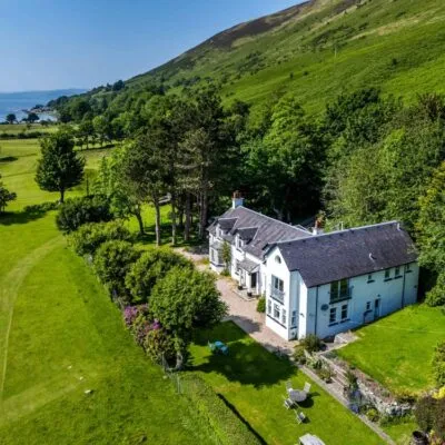 Aerial View of Butt Lodge